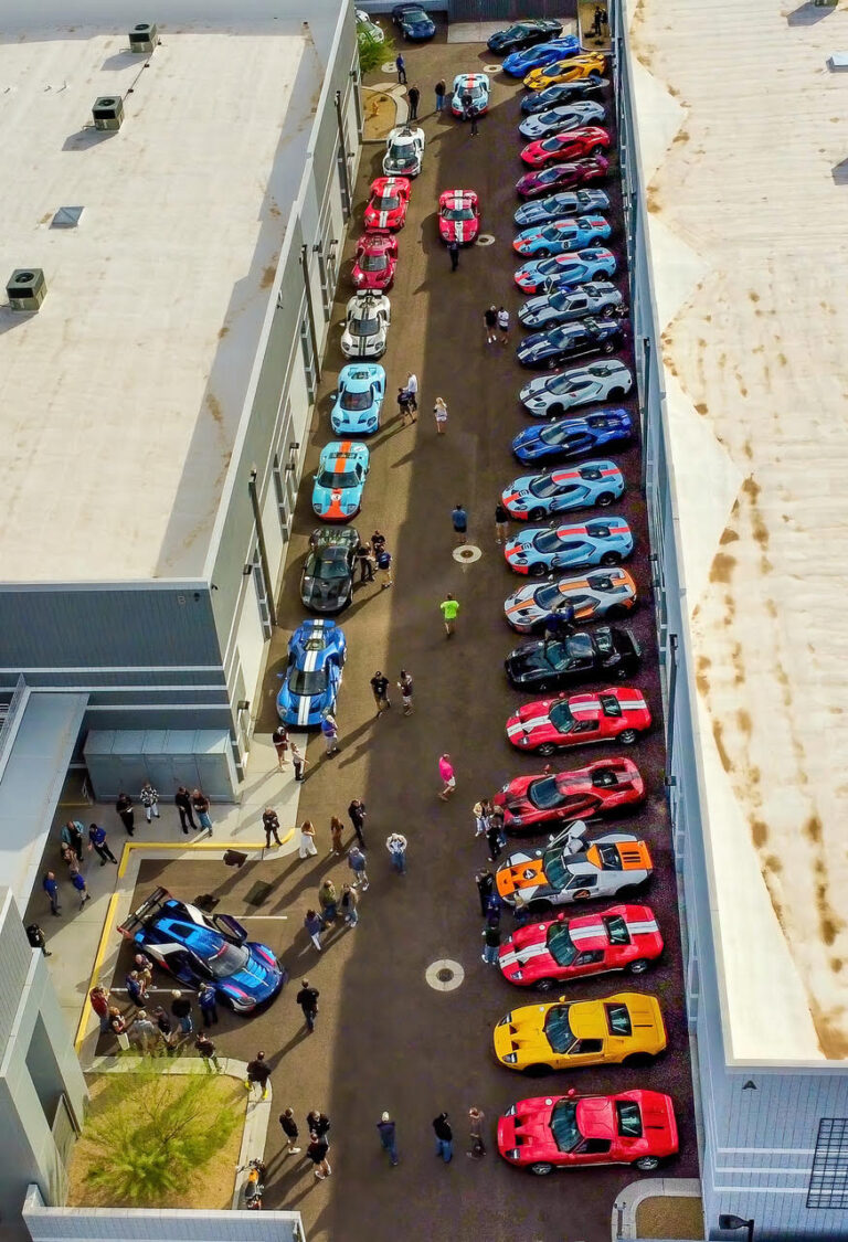Owners at a Motor Vault drive or car event at a Motor Vault community in Arizona