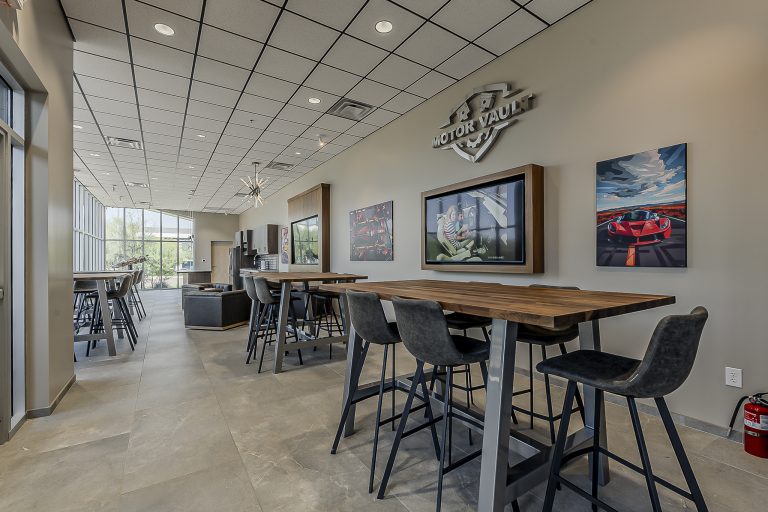 A Motor Vault clubhouse at Motor Vault Deer Valley