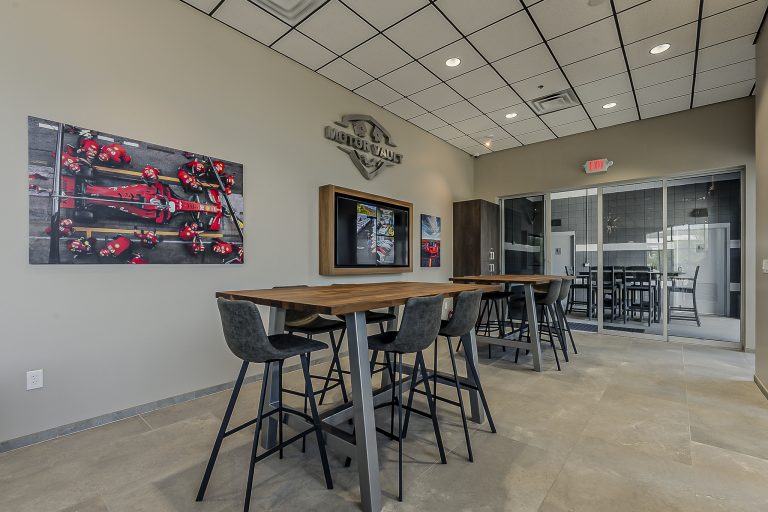 A Motor Vault clubhouse at Motor Vault Deer Valley