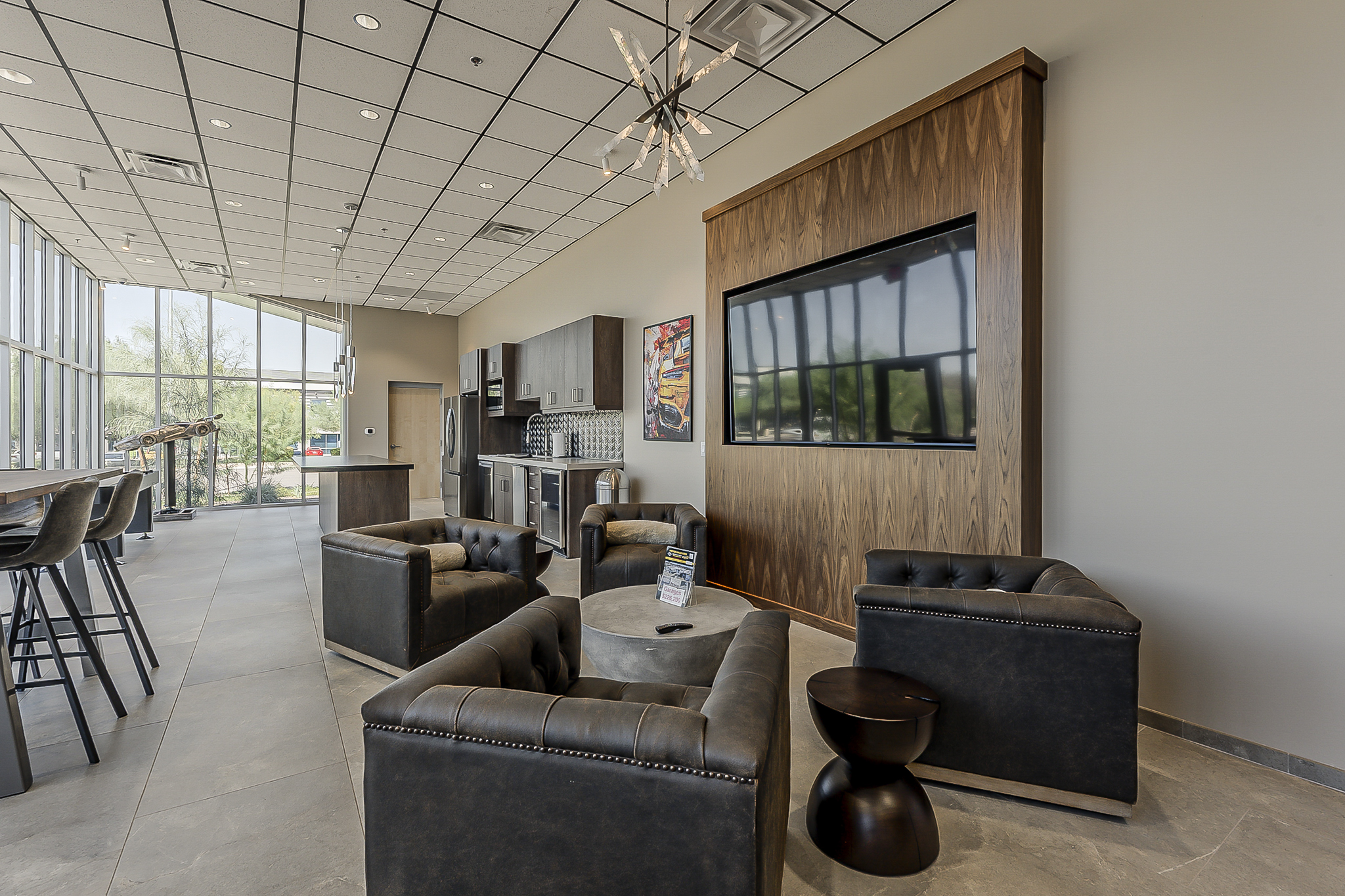 Clubhouse interior