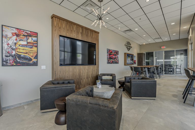 A Motor Vault clubhouse at Motor Vault Deer Valley