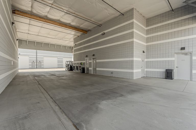 An empty garage suite, ready to customize at Motor Vault Deer Valley