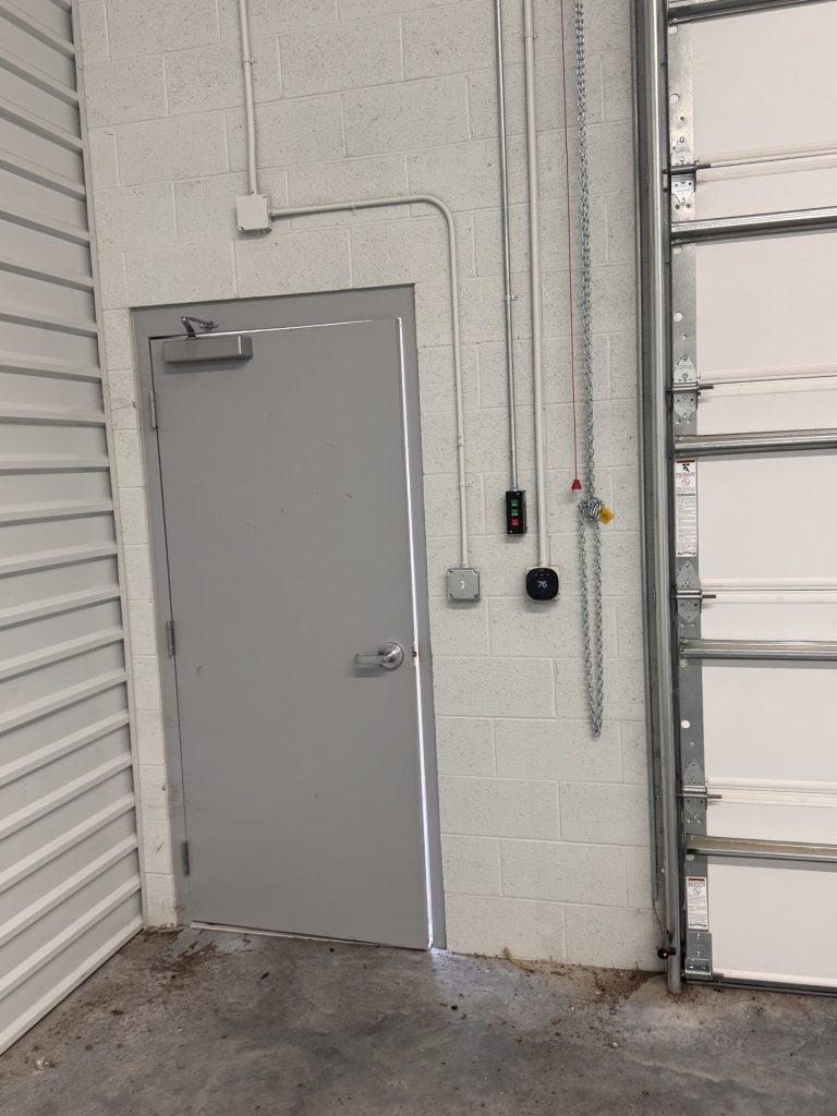 An empty garage suite, ready to customize at Motor Vault Fountain Hills