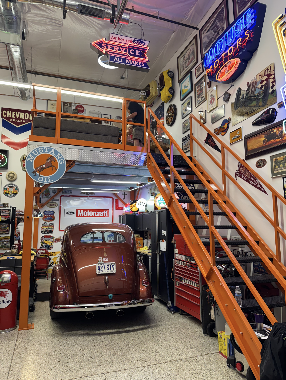 A Motor-Vault garage suite
