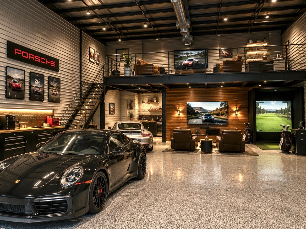 Back Nine - Motor-Vault suite rendering