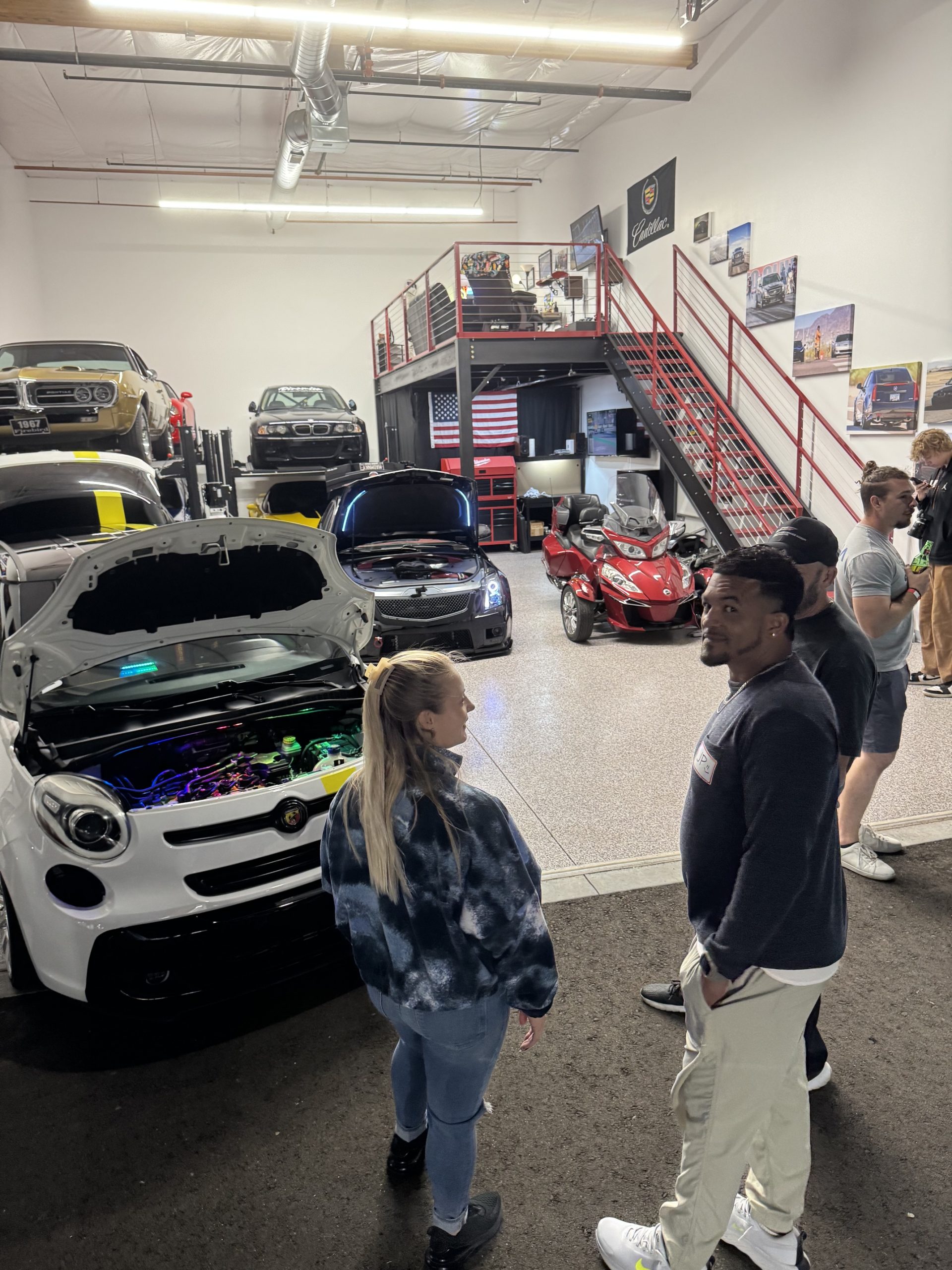 Inside a Motor-Vault garage suite